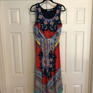 MULTICOLOR BANDANA DRESS